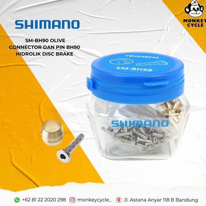 SM-BH90 Olive Connector Dan Pin BH90 Hidrolik Disc Brake