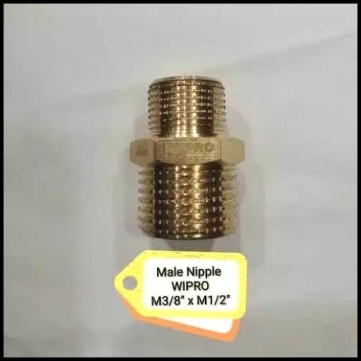 TERBARU DOUBLE NEPEL 1/2" X 3/8" WIPRO 