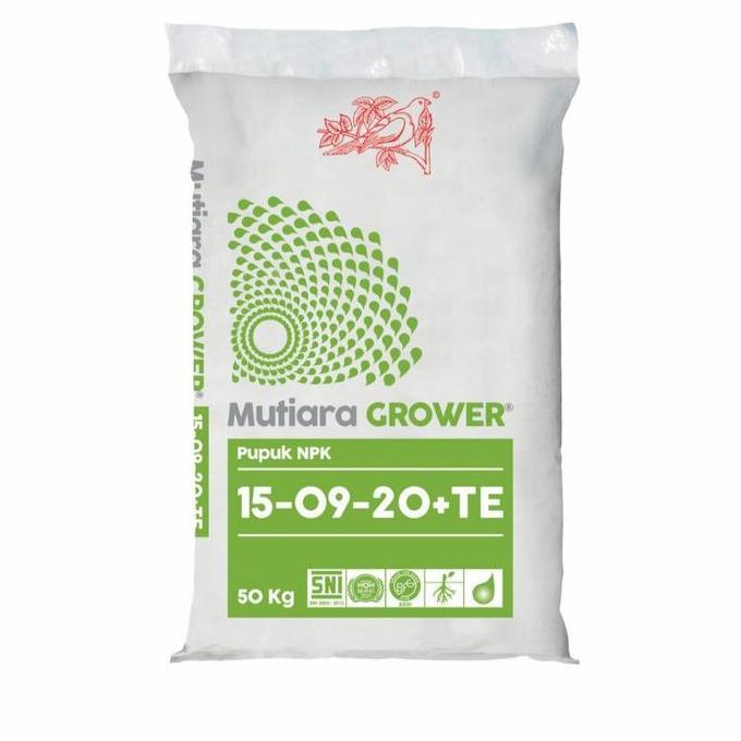 PUPUK NPK GROWER 50 KG 15-09-20 ORIGINAL KEMASAN PABRIK