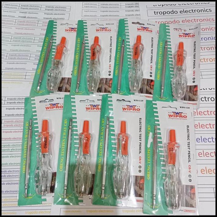 TERLARIS OBENG TESTPEN WIPRO BOLAK BALIK ALAT TUKANG TESPEN AWET MURAH 
