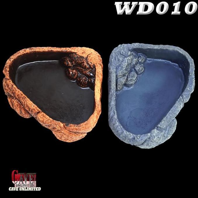 Ready WD010 WATERDISH WATER FEEDING DISH TEMPAT MAKAN MINUM BEARDED DRAGON BD DUNNER NAGA BERJANGGUT