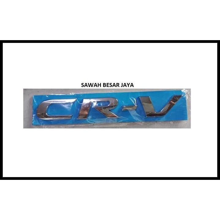 DISKON EMBLEM LOGO CR-V HONDA CR-V CRV TURBO GEN 5 2018 2019 2020 2021