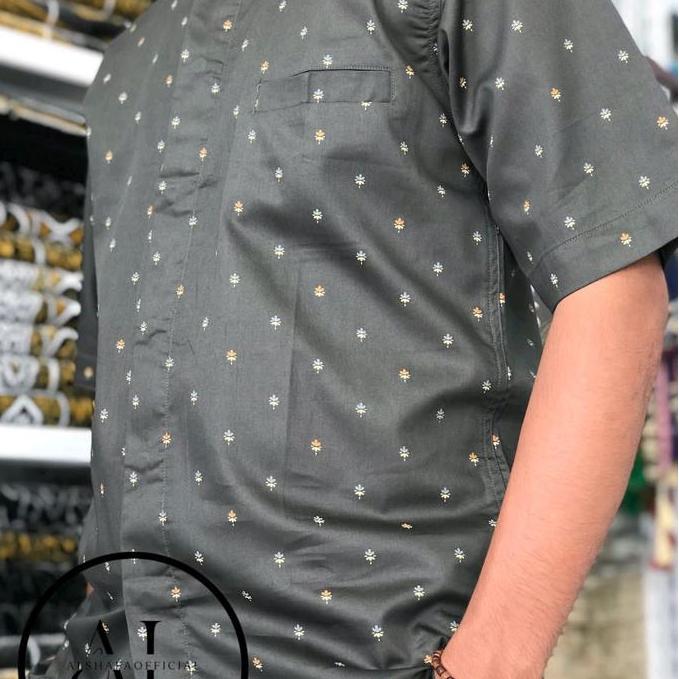 Ready stock Baju Koko DL/Kemeja Koko Dewasa Bahan Katun Motif Lengan panjang & pendek