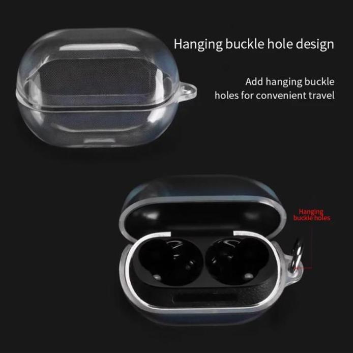 Earphone Case TPU Case Transparan Bening untuk SoundPeats H3 murah