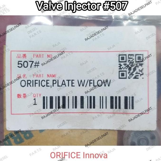 Valve Injector Innova ORIFICE 517 ORIFICE Innova