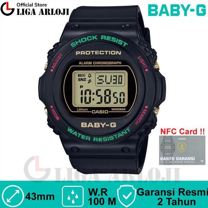 Casio Baby-G BGD-570TH-1DR Jam Tangan Wanita Digital BabyG BGD570 BGD570TH BGD-570TH-1