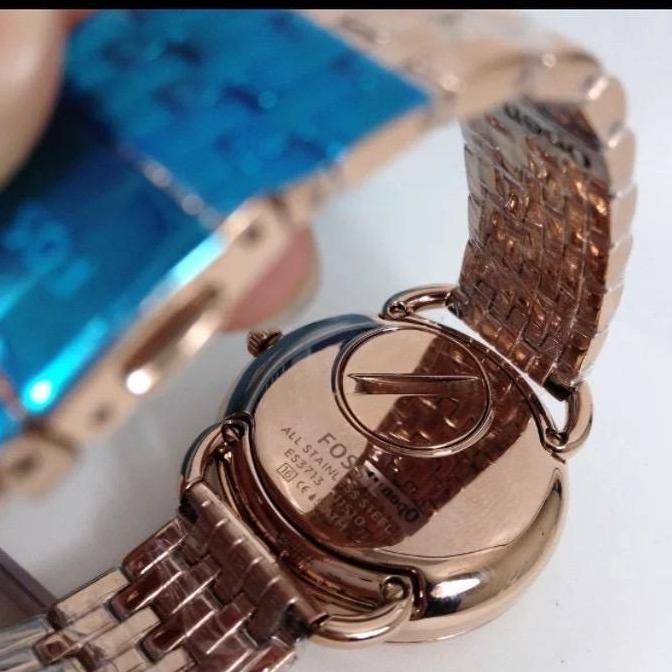 [ORIGINAL] Jam Tangan FOSSIL Tailor ES3713 Rosegold / Jam Wanita