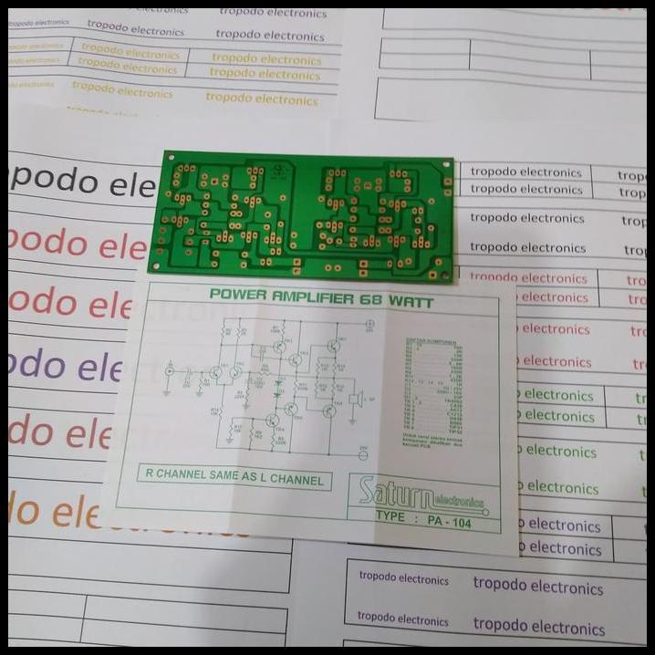 BEST DEAL PCB POWER AMPLIFIER 68 WATT