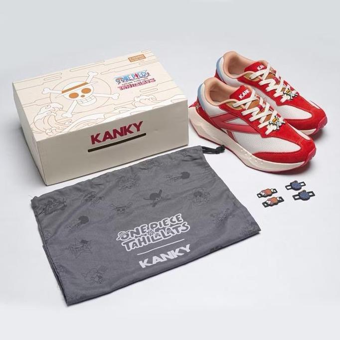 New Sepatu Kanky x Tahilalats x One Piece Luffy/Zoro/Sanji/Ben/Sunny - ORIGINAL