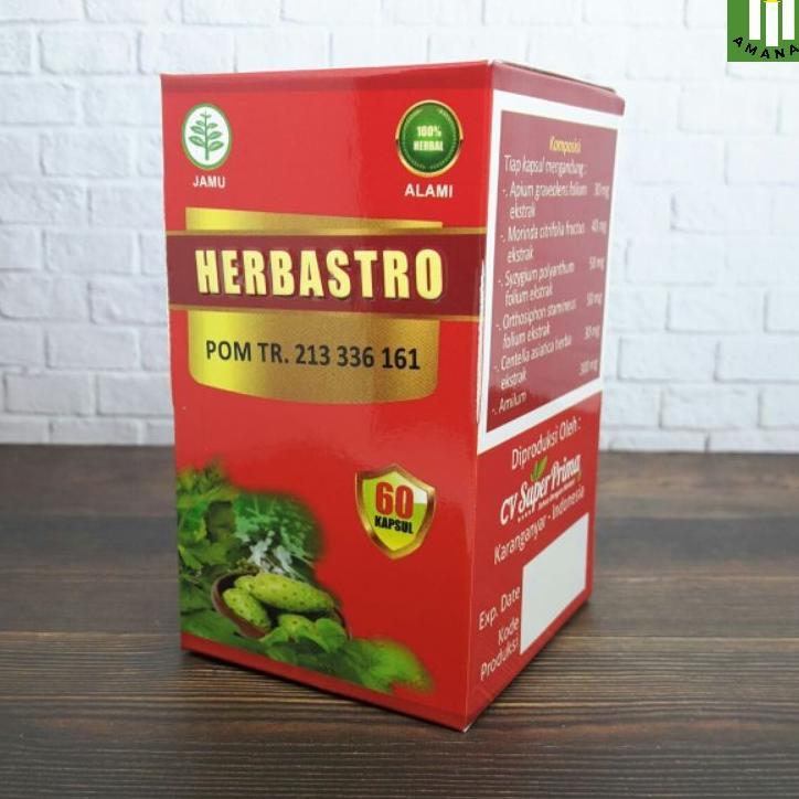 Herbastro Herbal Stroke Obat Stroke  Cv Super Prima Melencarkan Peredaran Darah