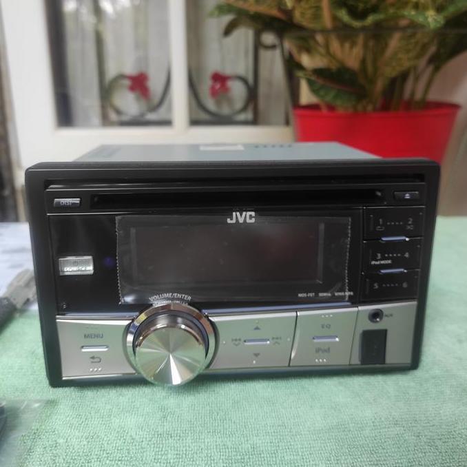Head Unit Jvc Tape Mobil Dobel Din JVC KW - R 500 Usb Aux In