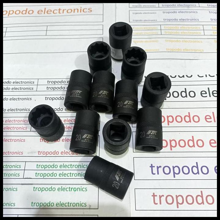 TERLARIS JTC 4731 IMPACT SOCKET 10 POINT 20MM 