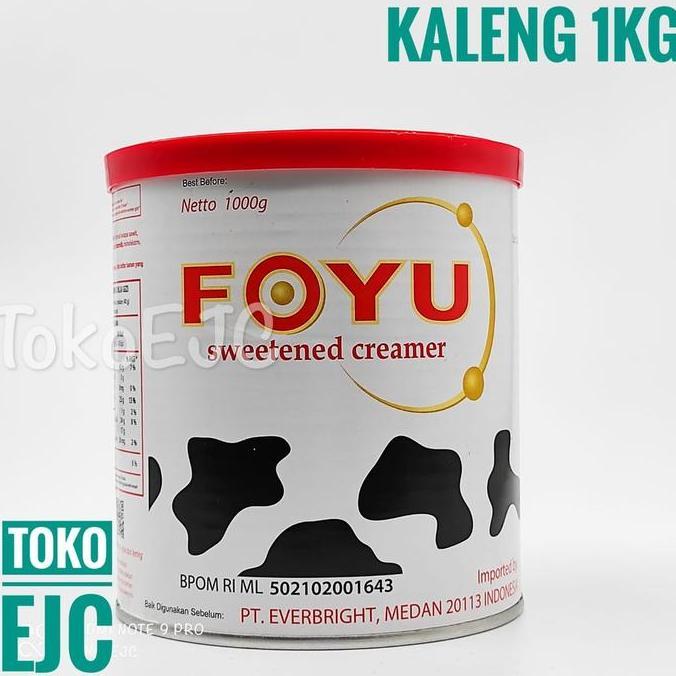 Toneoo- Krimer Kental Manis / Susu Kental Manis / Skm Foyu 1Kg Kaleng