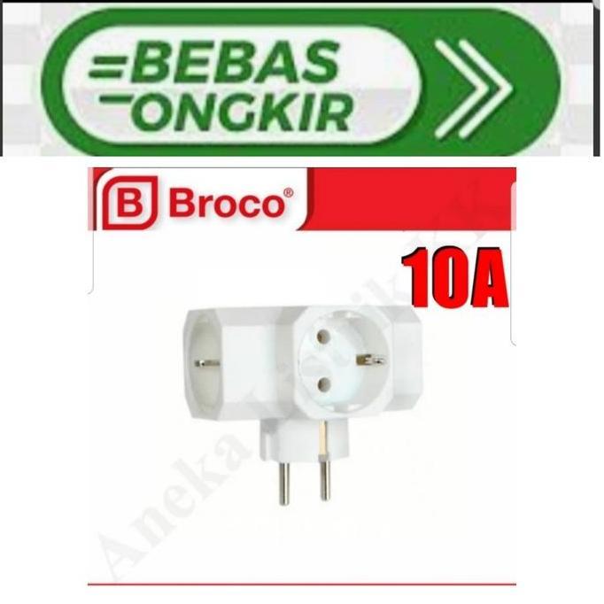 Bijuli- Broco T Arde Steker Tee Cabang 3 Arah 13830 Kuningan Asli 16A