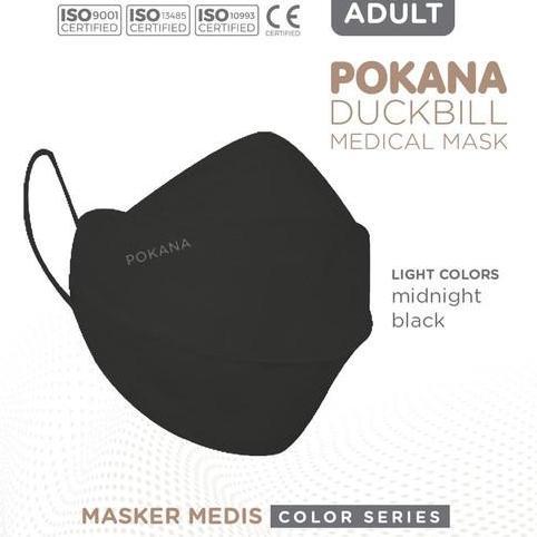Pokana Duckbill Masker Duck Bill Medical Mask Color Series Isi 2 Pcs