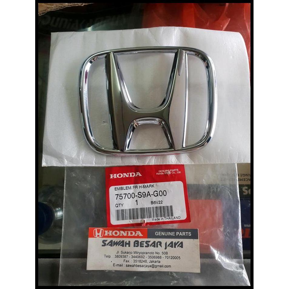 HOT DEAL EMBLEM LOGO LAMBANG H DEPAN HONDA CRV RD RE GEN.2-3 2004 2005 2006 2007 2008 2009 . CIVIC F