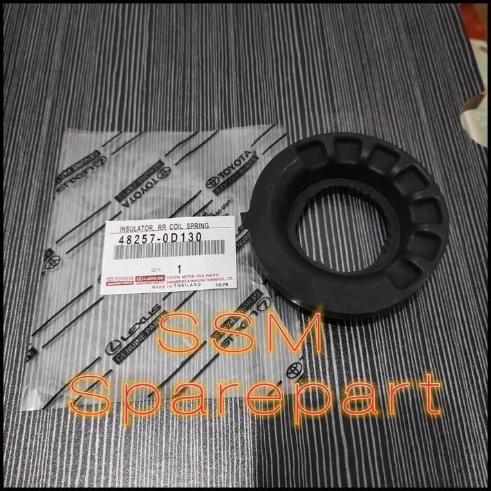 GRATIS ONGKIR KARET TATAKAN ATAS PER KEONG SHOCK BELAKANG ALL NEW YARIS 2014-2017 