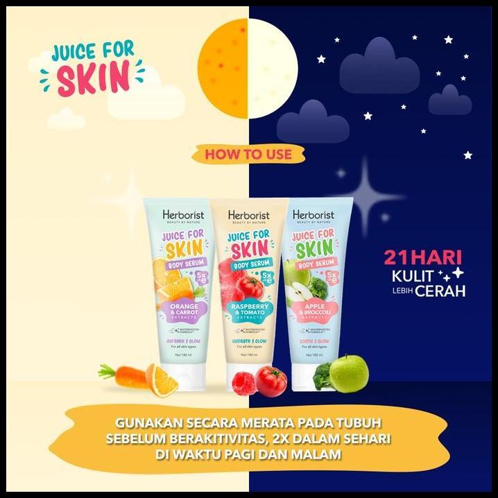 Herborist Body Serum 180Gr (Paket 3Pcs) Terbaru
