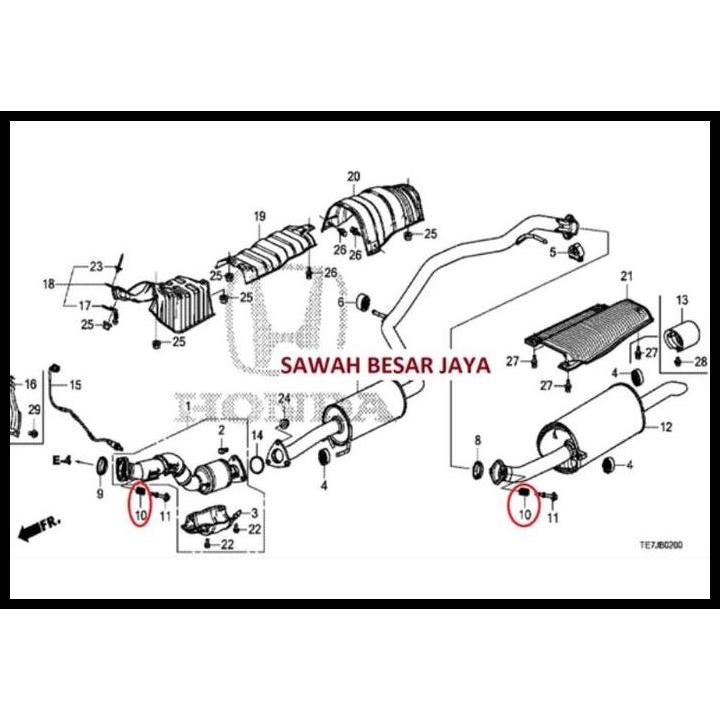 GRATIS ONGKIR FLEXIBLE JOINT SPRING PER BAUT KNALPOT JAZZ S RS GE8 GK5 GD3 IDSI VTEC 