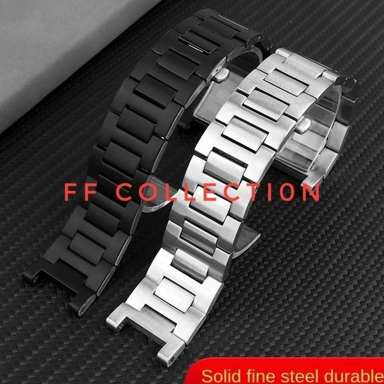 FF COLLECTION Strap Tali jam tangan GC KWALITAS ORIGINAL  Rantai stell Solid GC guess collection 22m
