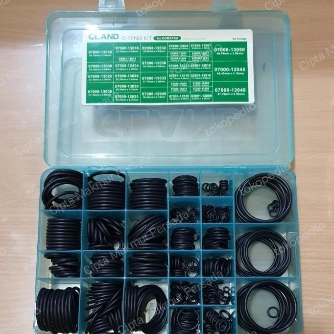 ORING BOX KOMATSU / ORING SET / KARET RING SET / SEAL SET MOTOR-MOBIL