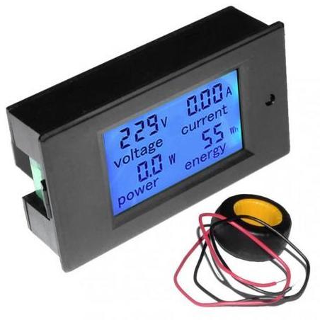 PZEM-061 220V 100A Digital Display Voltmeter Ampere KWh Power meter