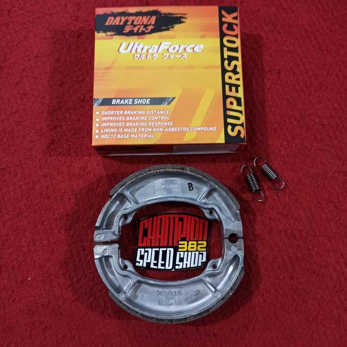 Kampas Rem Belakang Daytona Scoopy Karbu Vario 110 Karbu Scoopy FI ESP