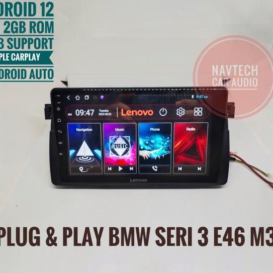 Head Unit Android 9 Inch BMW Seri 3 E46 M3 / Jead Unit Android BMW E46