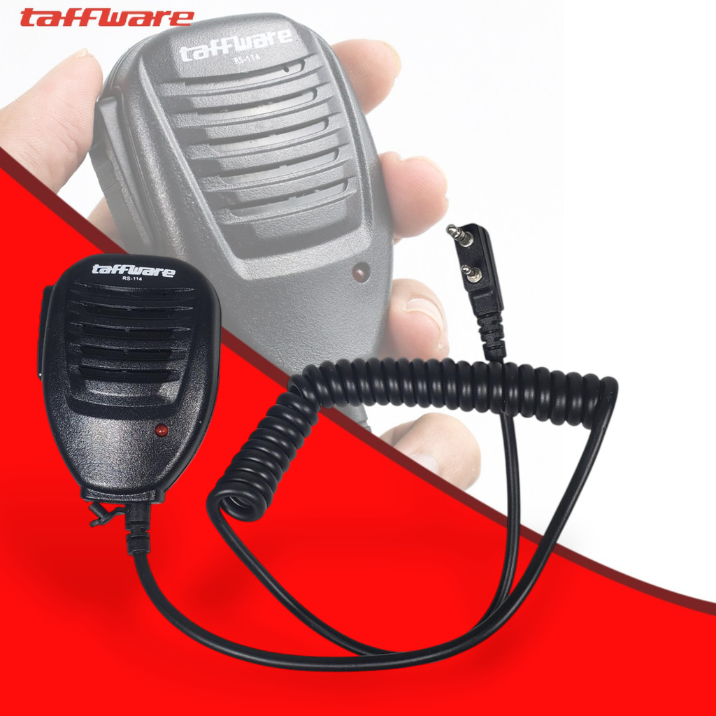 Speaker Mic PTT Baofeng Walkie Talkie Taffware