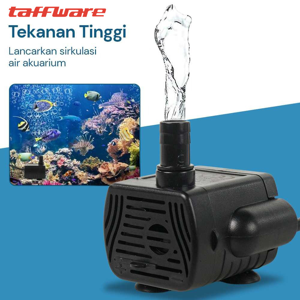 Pompa Air Celup Aquarium Submersible Pump 9V Taffware