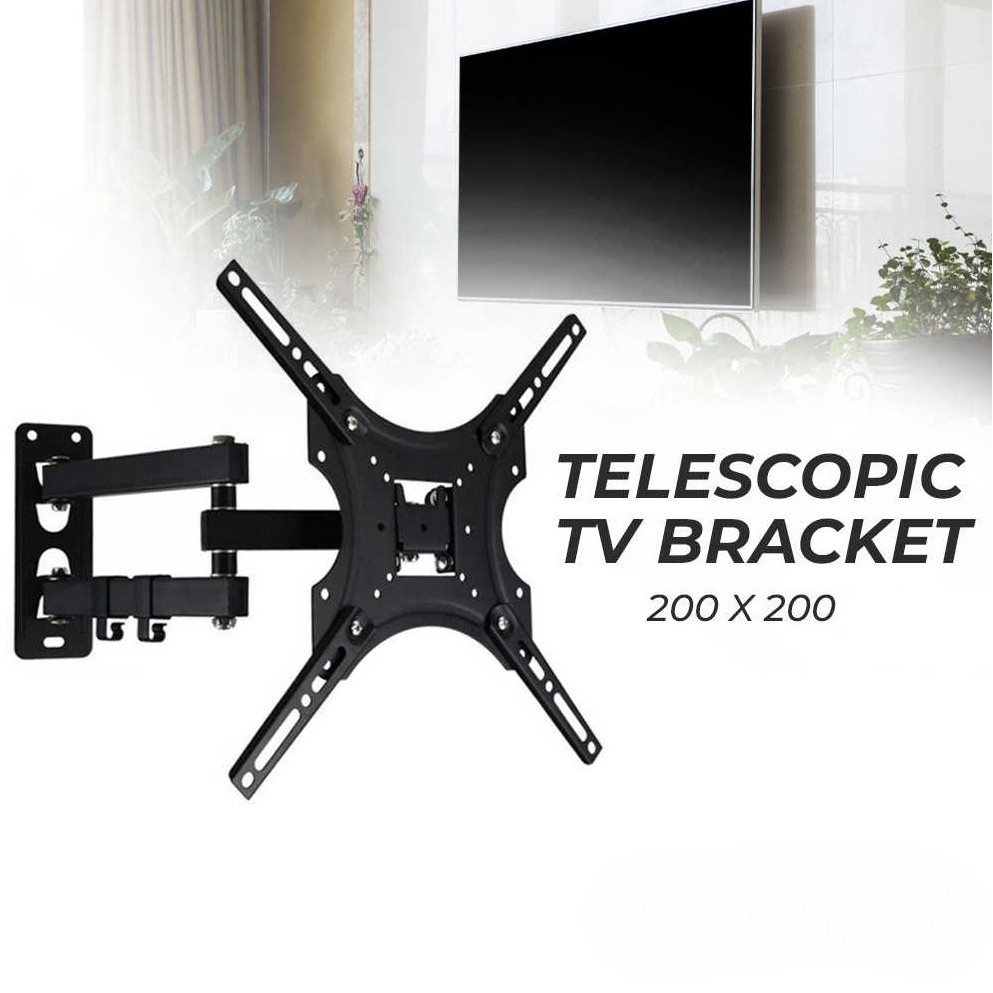 Bracket TV Dinding Telescopic 32-55 Inch Taffware