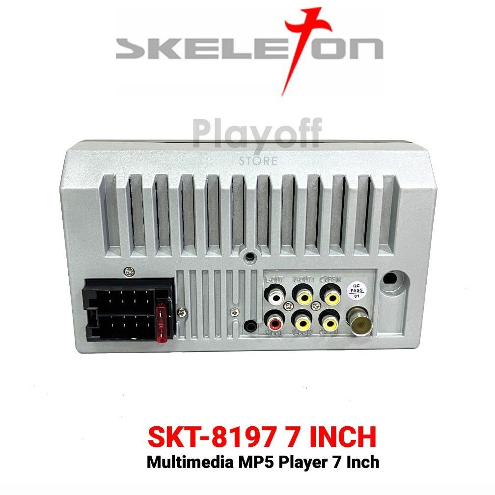 Tape Mobil Double Din MP5 SKELETON Head Unit Full Touch Screen Bluetooth USB MirrorLink