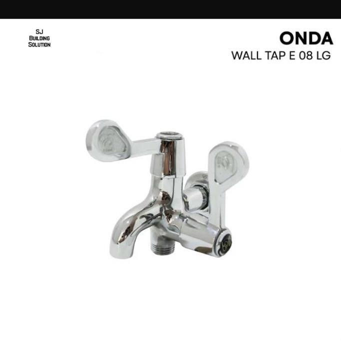 BEBAS ONGKIR - Keran Air Wall Tap Type E 08 Lg Merk Onda Exclusive Onda E08LG WTR TAP