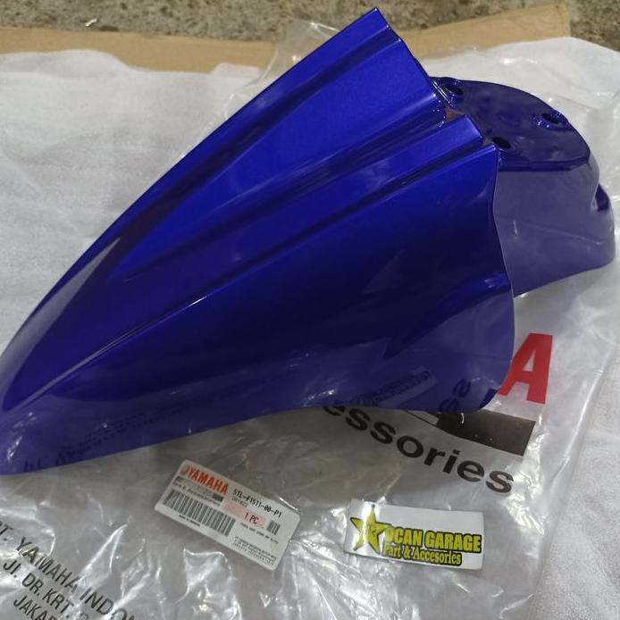 spakbor depan mio sporty biru original slebor depan mio sporty ori  Motorcycle