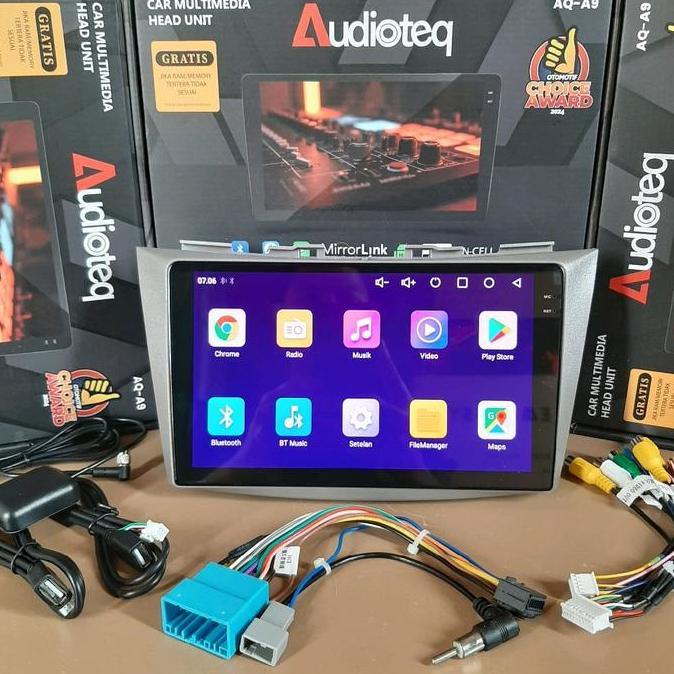 ZYL HEAD UNIT 9 INCH ANDROID ERTIGA 2012 - 2017 PLUG AND PLAY RAM 2GB ROM 32 GB AUDIOTEQ INCELL