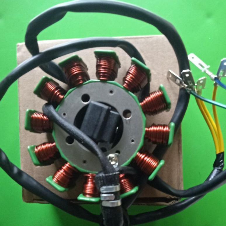 (ORIGINAL VIAR)SPULL VIAR 200CC 12 POLE/LILITAN 93MM-SPUL VIAR SPUL 12 LILITAN VIAR SPAREPART MOTOR 