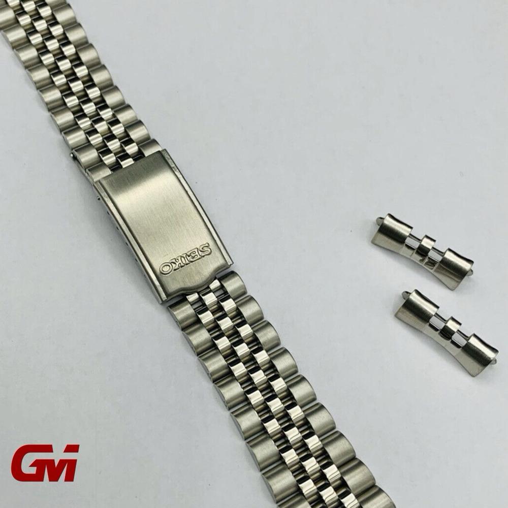 Rantai Seiko Bracelet jubilee vintage snkl Snxs77  model Seiko 5 Seiko sport 7s26 6119 seiko 18mm 19