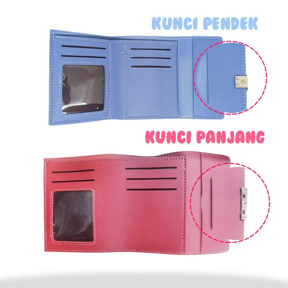 original cod - d5044 dompet lipat forever young import korea / dompet lipat wanita / dompet mini wan