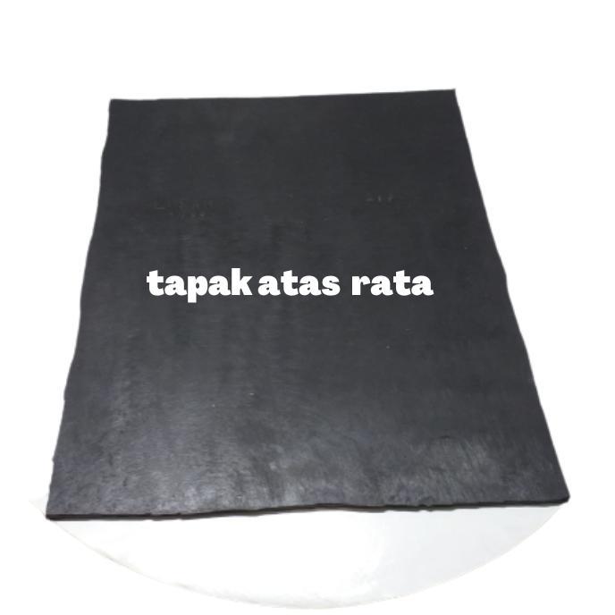VELRYAMARKET OUTSOLE SOL LEMBARAN KARET MENTAH SANDAL SEPATU MOTIF HITAM 4 MM BERKUALITAS