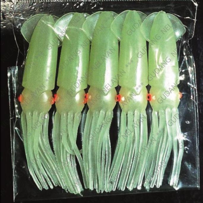 Procedere- Searyoma Gid Squid Soft Lure / Bait - Cumi Karet - Umpan Layur