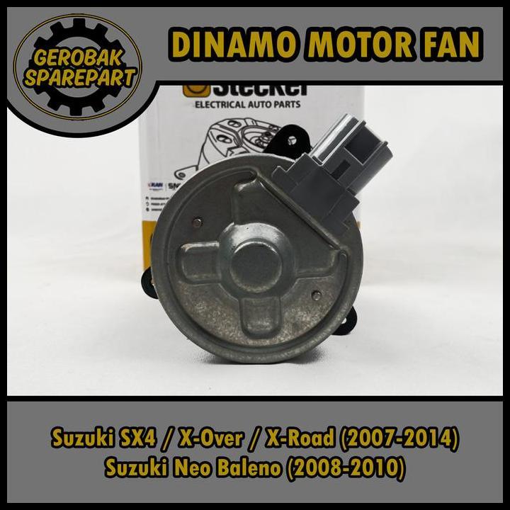 TERLARIS DINAMO MOTOR FAN RADIATOR - SUZUKI SX4 / X OVER / X ROAD / SUZUKI NEO BALENO STECKER