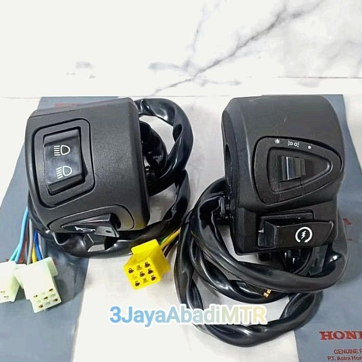 Switch Saklar Kanan Kiri K16 Honda Scoopy Karbu Lama Scoopy Fi Scoopy Esp Scopy 2010 - 2019