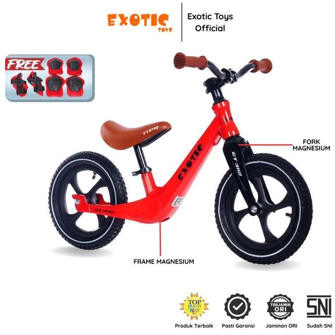 Pacific Sepeda Anak Push Balance Bike Exotic ET-3112