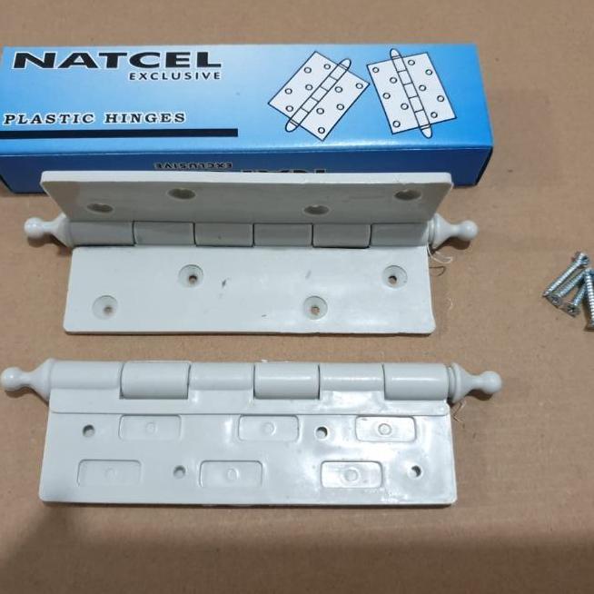 Engsel Pintu PVC / Engsel Pintu Kamar Mandi / Engsel Pintu Plastik