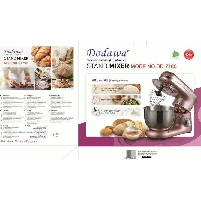 Dayanaputrisembilan - Stand Mixer Dodawa Dd 7160 Mixer Kue , Mixer Bolu