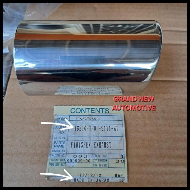 BEST DEAL BUNTUT KNALPOT AVANZA XENIA 2021-2024 ORIGINAL HONDA JAPAN 
