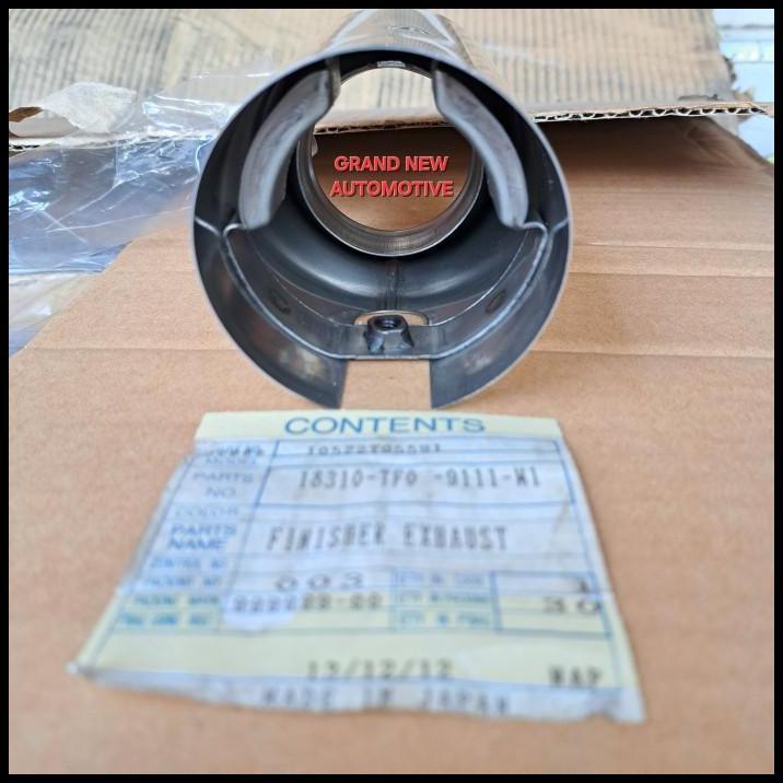 TERBARU BUNTUT KNALPOT HONDA JAZZ S RS GE8 ORIGINAL HONDA JAPAN 