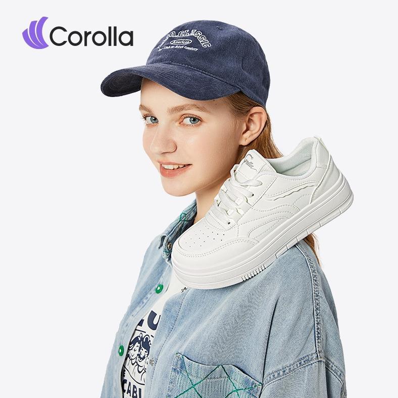 Garansi Corolla Lvy Sepatu Wanita Kets Sneakers Sport Shoes Ringan Empuk Putih