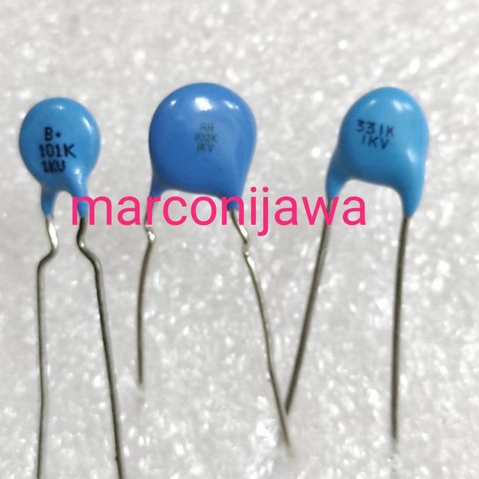 capasitor 101K 1KV 100pf keramik