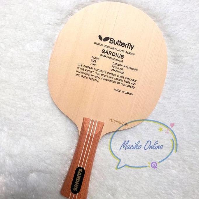 NEW Butterfly Sardius FL ~ Kayu Bet Pingpong Butterfly Sardius FL